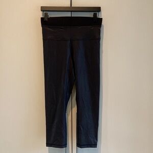 Lululemon Power Position Super High-Rise Crop 21" EUC